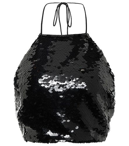 Cropped-Top mit Pailletten - Magda Butrym - Modalova
