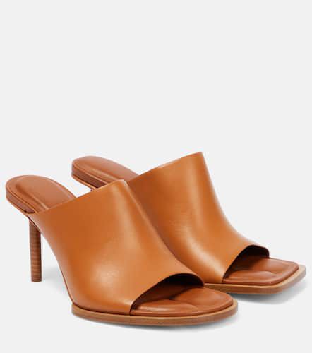 Les Mules CarrÃ©s Ronds leather mules - Jacquemus - Modalova