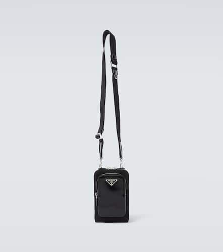 Borsa porta smartphone in pelle e Re-Nylon - Prada - Modalova