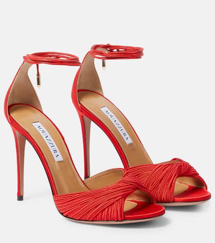 Sandalias Bellini Beauty 105 de satén - Aquazzura - Modalova