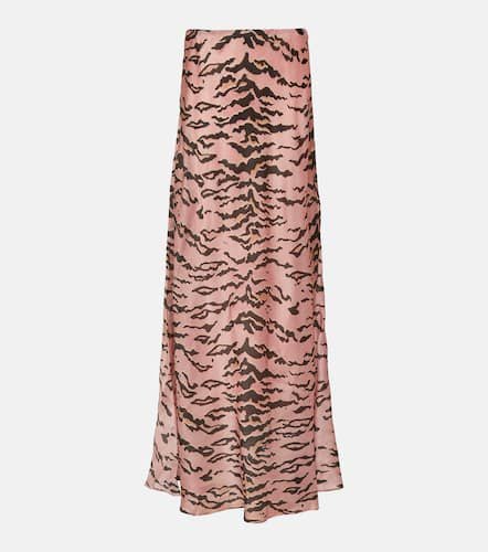 Matchmaker tiger-print silk maxi skirt - Zimmermann - Modalova