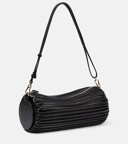 Bracelet pleated leather shoulder bag - Loewe - Modalova