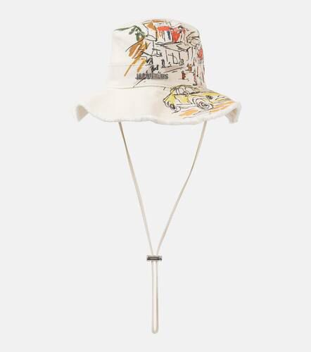 Le Bob Artichaut printed canvas sun hat - Jacquemus - Modalova