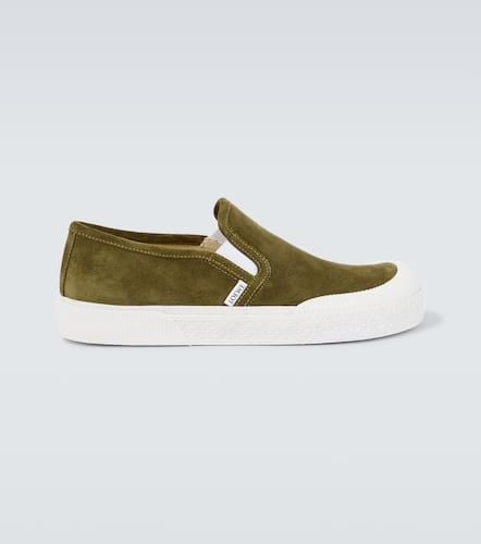 Terra Vulca suede slip-on sneakers - Loewe - Modalova