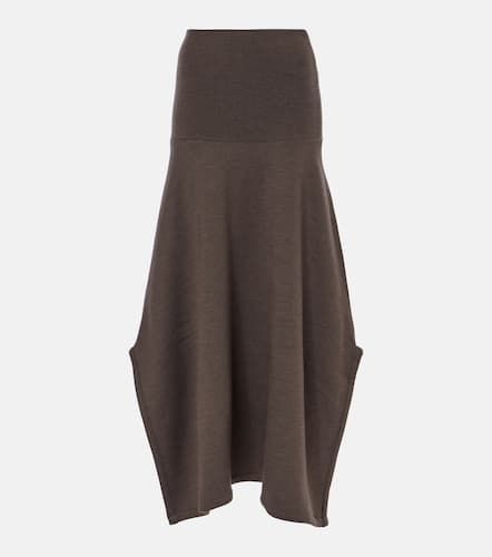 Lemaire Wool and cotton midi skirt - Lemaire - Modalova