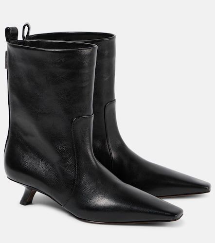 Leather ankle boots - Brunello Cucinelli - Modalova