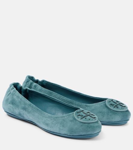 Ballerinas Minnie aus Veloursleder - Tory Burch - Modalova