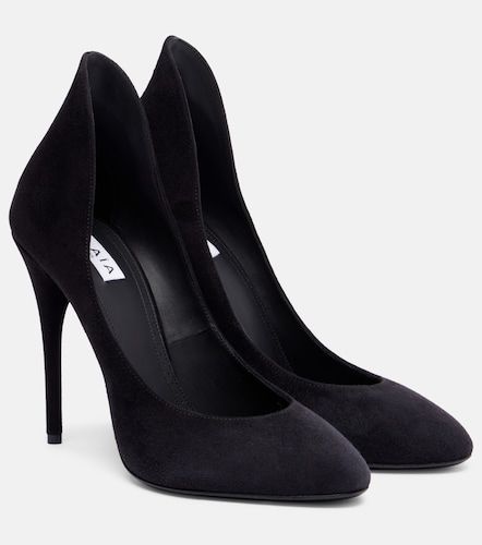 Alaia Decolette 110 suede pumps - Alaia - Modalova