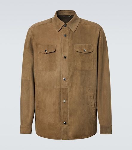 Canali Camicia in suede - Canali - Modalova