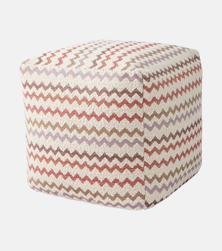 Missoni Capri Zigzag boucle pouf - Missoni - Modalova