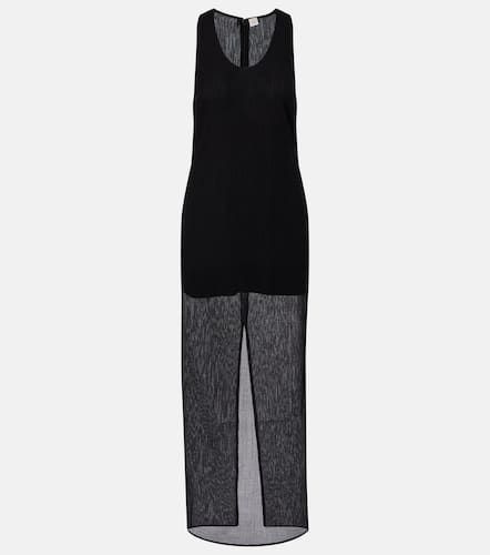 Toteme Abito lungo in cotone e seta - Toteme - Modalova