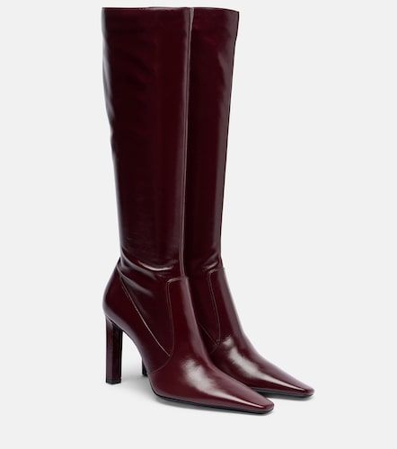 Francoise 95 leather knee-high boots - Saint Laurent - Modalova