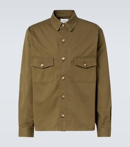 Cotton twill overshirt - Saint Laurent - Modalova