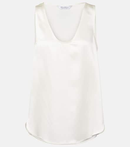 Max Mara Filly silk satin tank top - Max Mara - Modalova