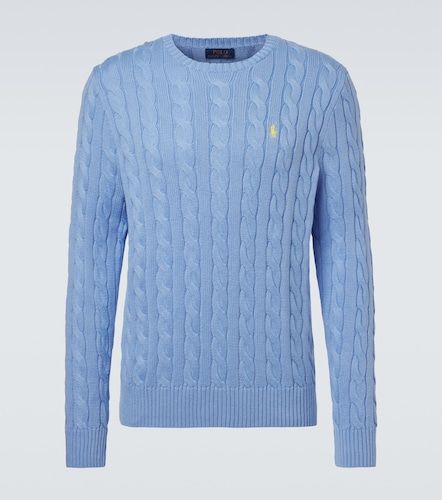 Pullover in cotone a trecce - Polo Ralph Lauren - Modalova