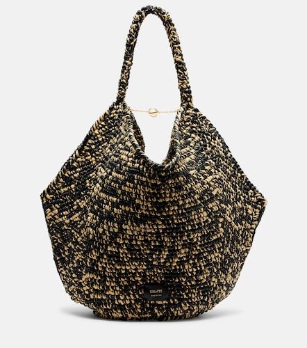 Khaite Borsa Lotus Medium in rafia - Khaite - Modalova