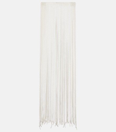 Alaïa Sciarpa con perline e frange - Alaia - Modalova