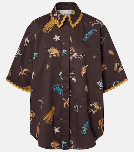 Alémais Camisa bowling de algodón estampada - Alemais - Modalova