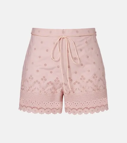 Bestickte Shorts aus Baumwolle - Valentino Garavani - Modalova