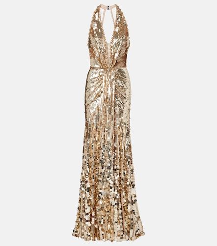Mars gathered sequined gown - Jenny Packham - Modalova