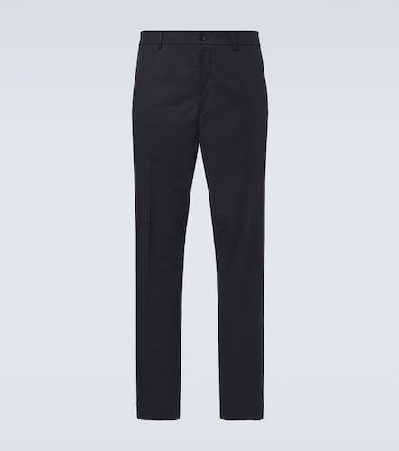 Pantaloni regular in misto cotone - Moncler - Modalova