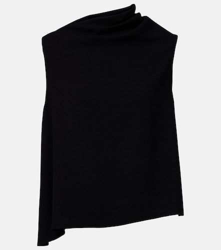 Vince Draped asymmetric crepe top - Vince - Modalova