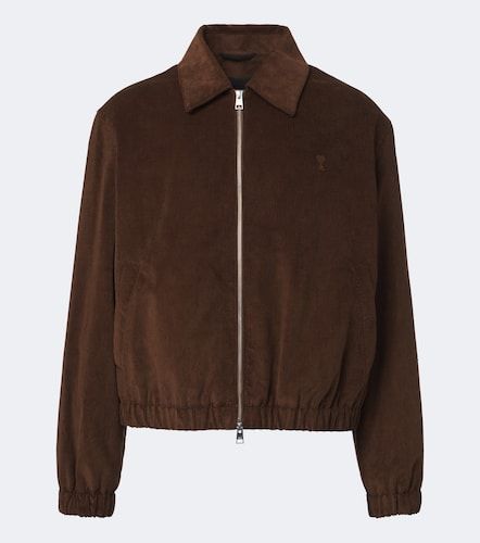 Giacca blouson Ami de Coeur in velluto a coste - Ami Paris - Modalova