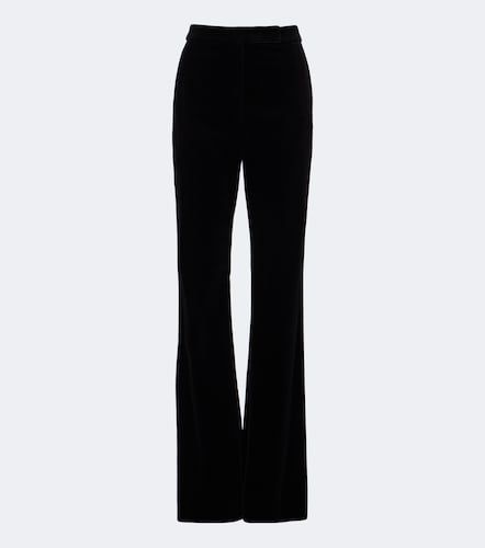 Pantalones rectos Elegante de terciopelo de algodón - Max Mara - Modalova