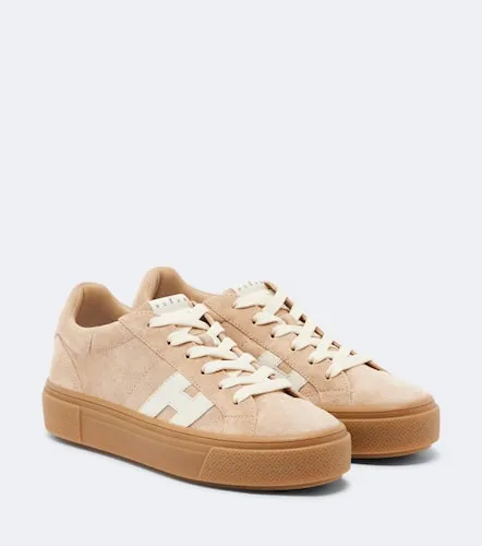 Crosswind suede platform sneakers - Hogan - Modalova