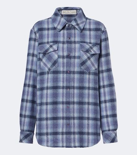 Uniform plaid cashmere shirt - God's True Cashmere - Modalova
