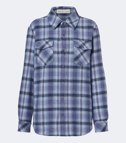 Hemd Blue Uniform aus Kaschmir mit Amethysten - God's True Cashmere - Modalova