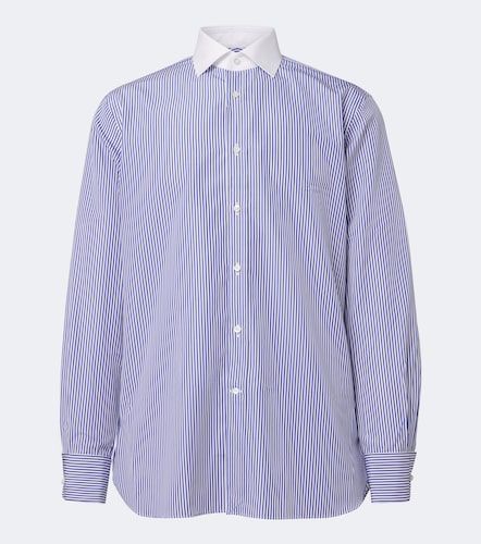 Camisa de popelín de algodón a rayas - Ralph Lauren Purple Label - Modalova
