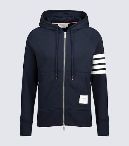 Bar zip-up hooded sweatshirt - Thom Browne - Modalova