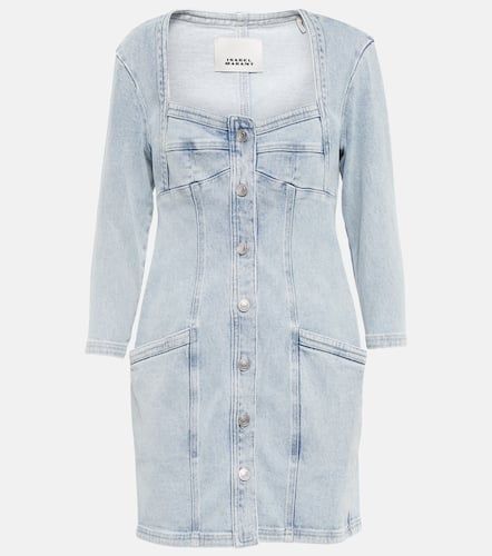 Vestido corto Vona en denim - Isabel Marant - Modalova