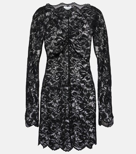 Floral off-shoulder lace minidress - Rabanne - Modalova
