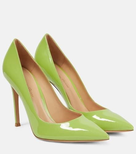 Gianvito 105 patent leather pumps - Gianvito Rossi - Modalova