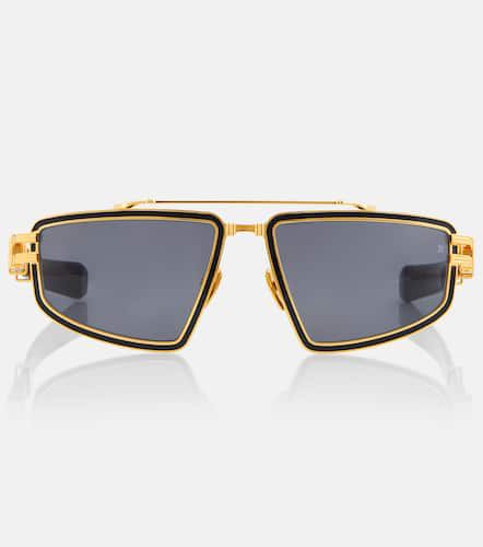 Titan rectangular sunglasses - Balmain - Modalova