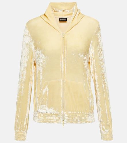 BB Paris embellished velour hoodie - Balenciaga - Modalova