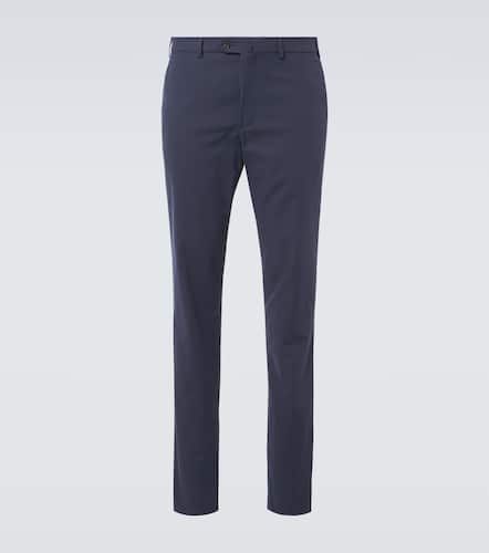 Carlo cotton-blend satin straight pants - Loro Piana - Modalova