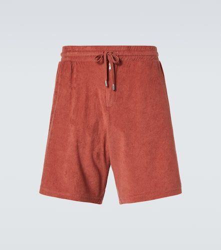 Cotton-blend terry shorts - Frescobol Carioca - Modalova