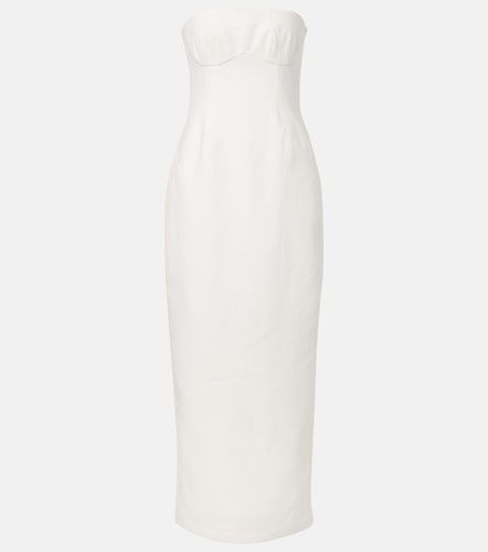 Vestido largo bustier Evalita de lino - SIR - Modalova