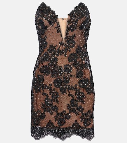 Abito bustier in pizzo - Self-Portrait - Modalova