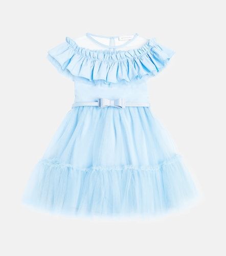Monnalisa Kleid mit Tüll - Monnalisa - Modalova