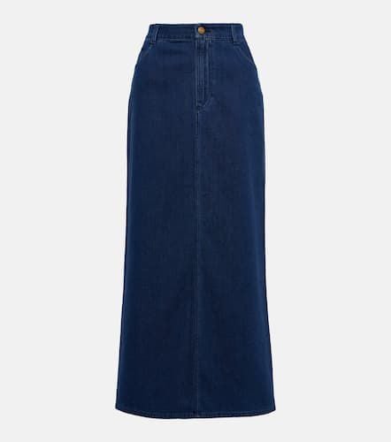 Tove Sera denim midi skirt - Tove - Modalova