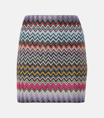 Missoni Zig Zag lamÃ© miniskirt - Missoni - Modalova