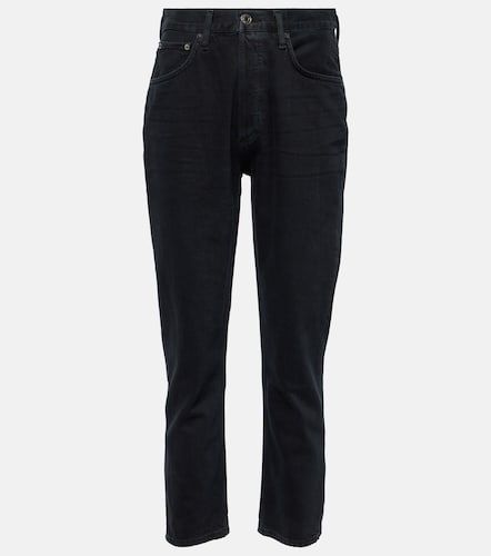 High-Rise Slim Jeans Riley Crop - Agolde - Modalova