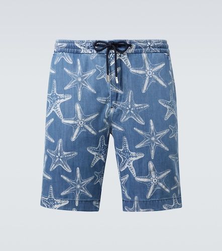 Bermudas en denim estampadas - Vilebrequin - Modalova