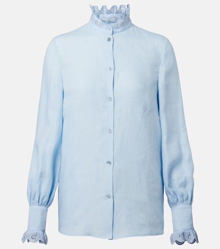 Valentino Bluse aus Leinen - Valentino - Modalova