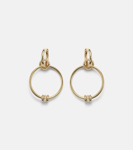 Pendientes de aro de oro de 18 ct con diamantes - Spinelli Kilcollin - Modalova