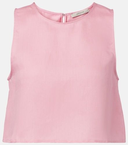 Asceno Crop top Kobe de lino - Asceno - Modalova